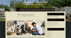 Desktop Screenshot of highlandfreeschool.org